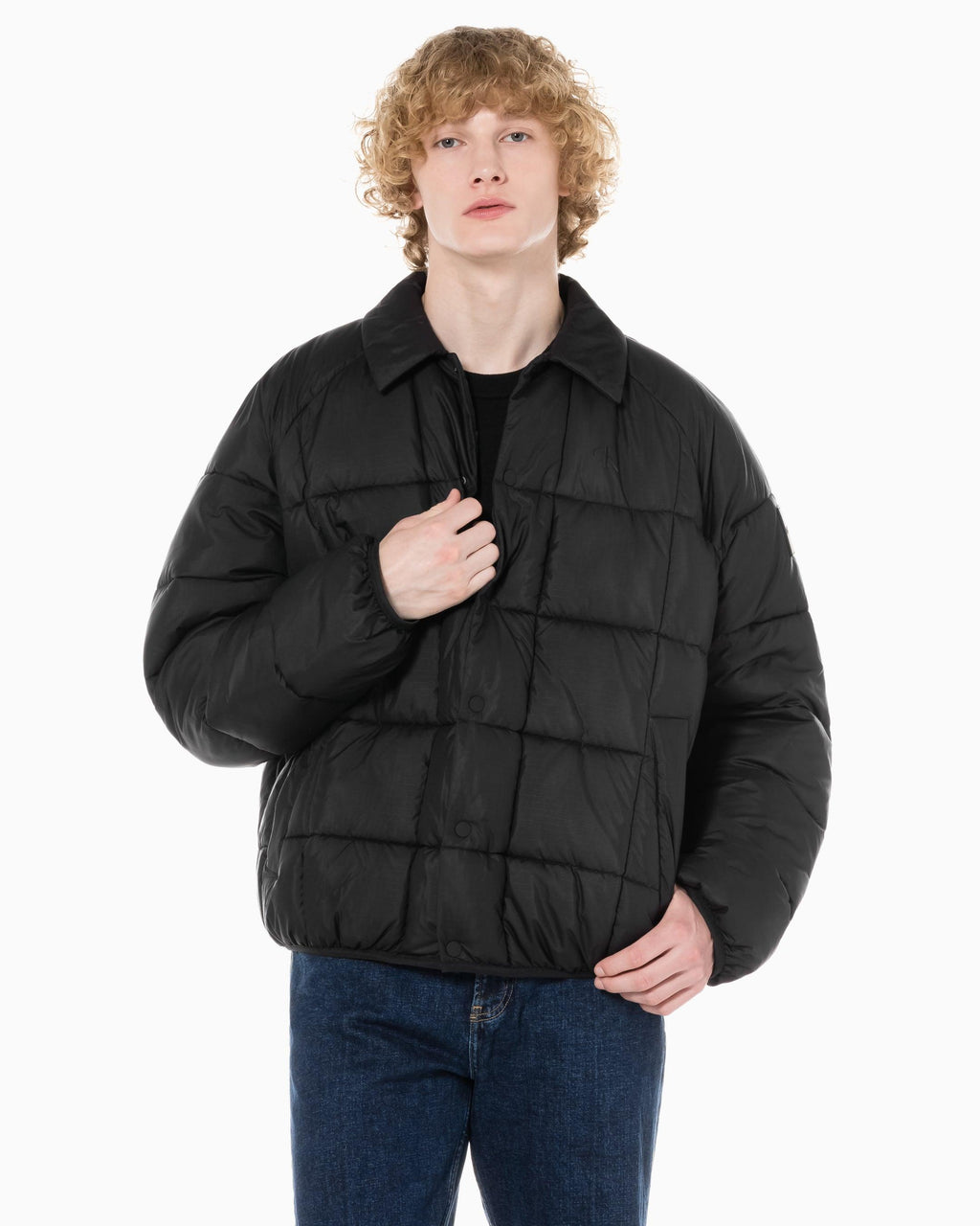 [Jungkook pick] Men's Premium Line Essential Padded Overshirt