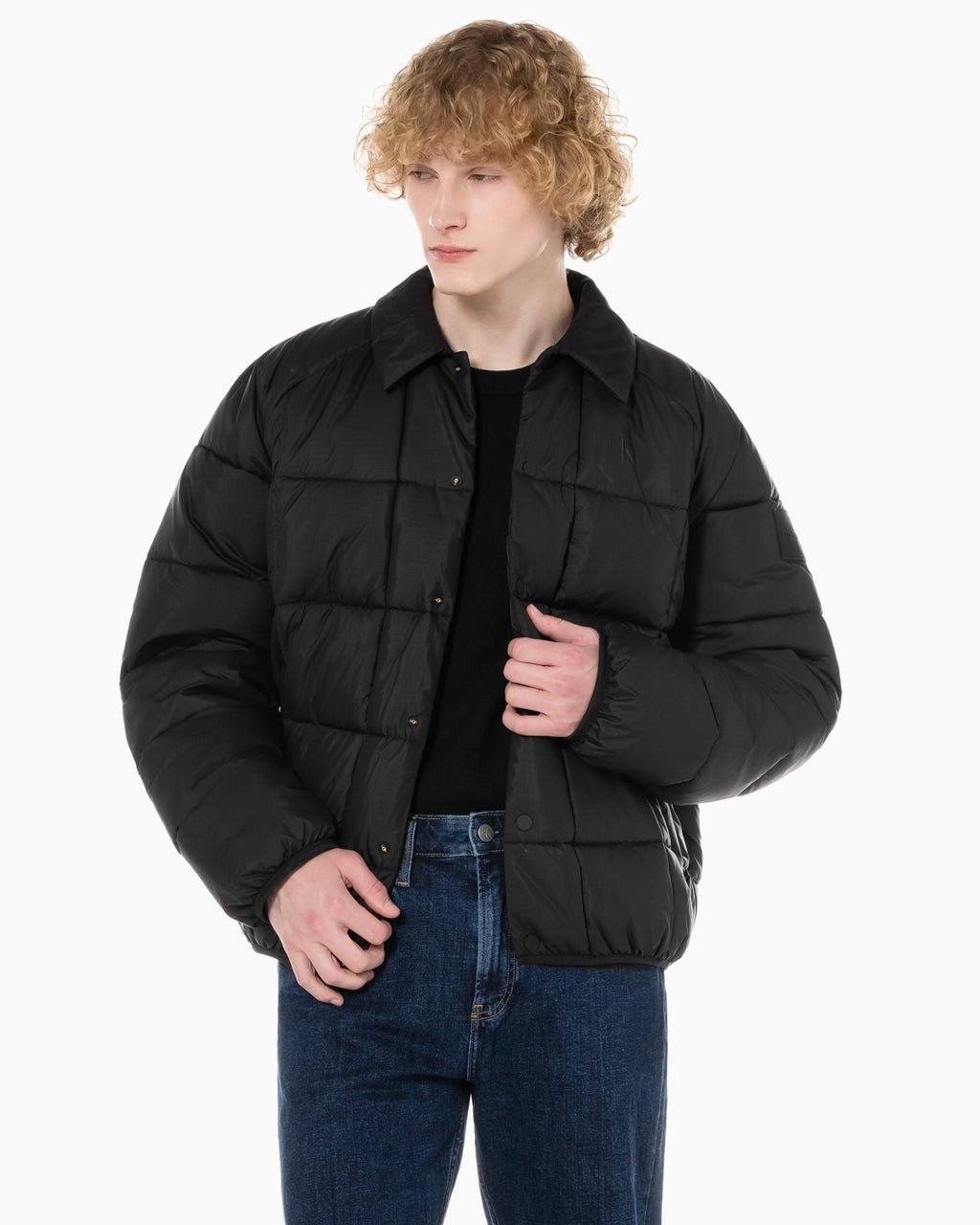 [Jungkook pick] Men's Premium Line Essential Padded Overshirt