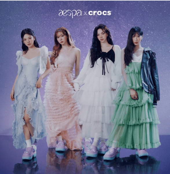 Crocs & AESPA limited edition collab item